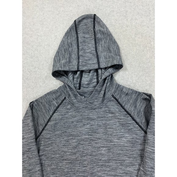 Under Armour Heat Gear Loose Fit Hoodie‎ Shirt (Women's Small) Gray - Picture 2 of 11